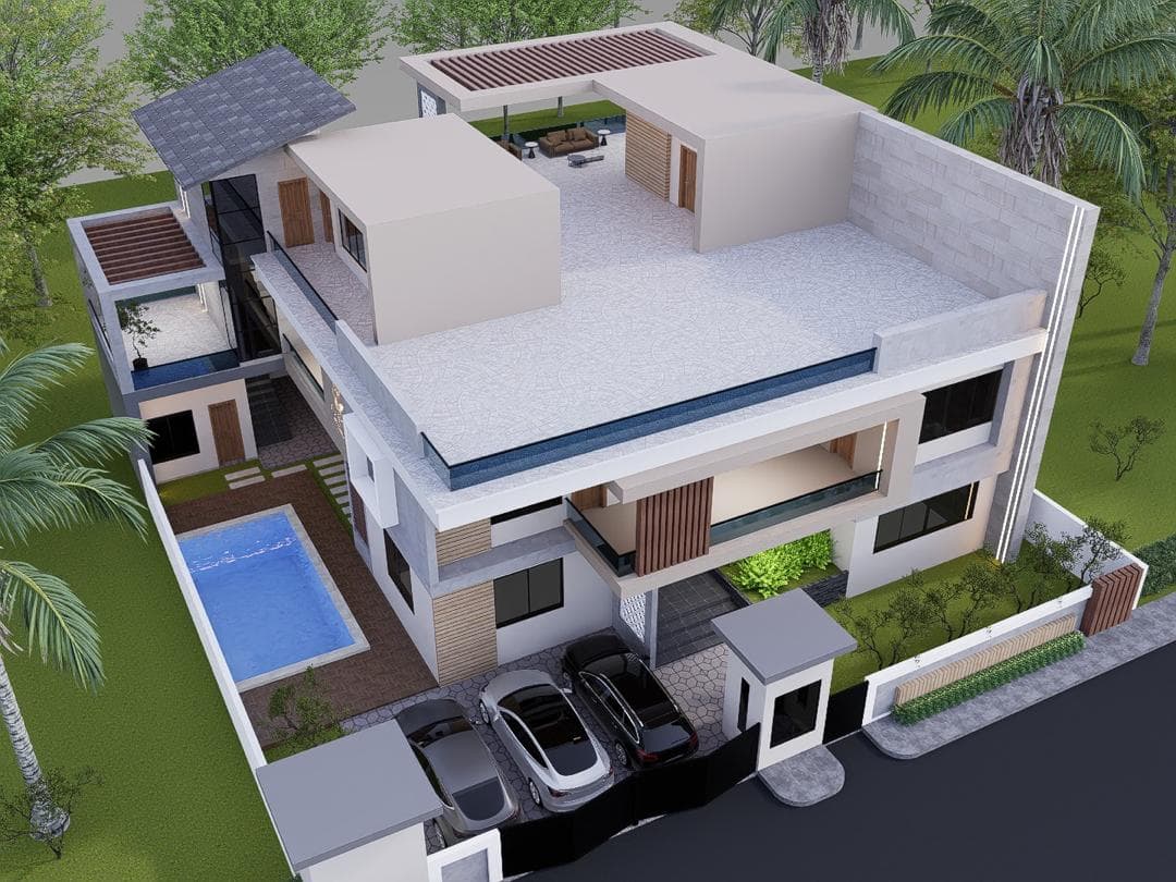 Villa Moderne R+2